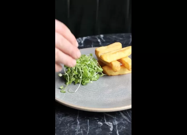 Gordon Ramsay's expensive restaurant meal criticized for only serving six chips for £19.50.