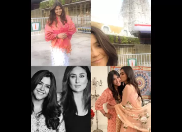 Ektaa Kapoor visits Venkateswara Temple for 49th birthday blessings.