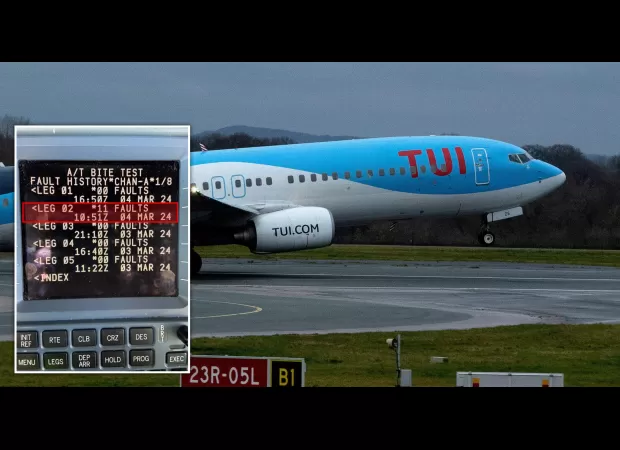 A UK Boeing 737 flight was nearly in a deadly accident due to a malfunction in its software.
