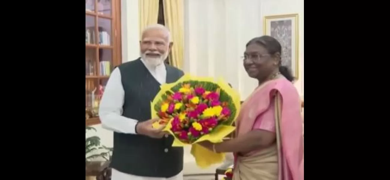 Murmu names Modi as PM-designate; swearing-in ceremony on Sunday for new government.