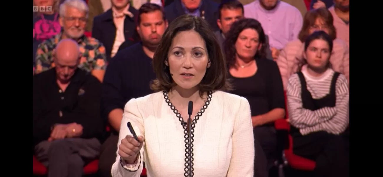 Mishal Husain praised for being excellent during chaotic ITV debate.