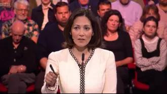 Mishal Husain praised for being excellent during chaotic ITV debate.