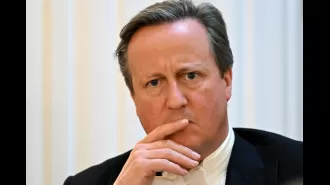 British PM Cameron appears in viral video duped by prank call from person pretending to be ex-Ukrainian president.