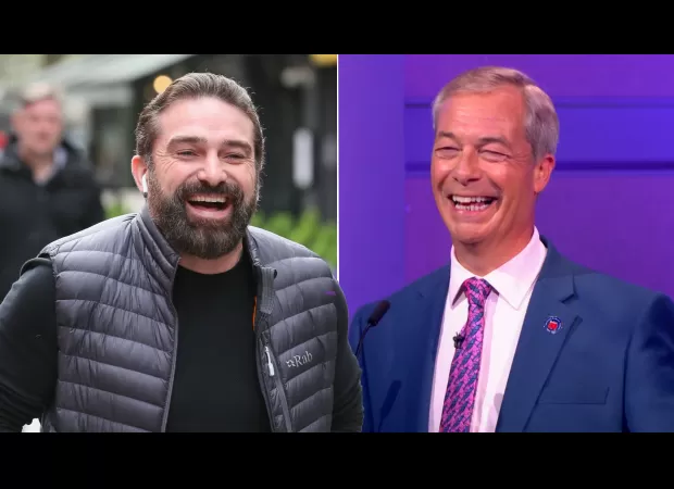 Ant Middleton praises Nigel Farage as a 