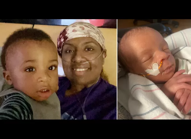 Pregnant woman's unborn child helped her discover rare cancer, potentially saving her life.