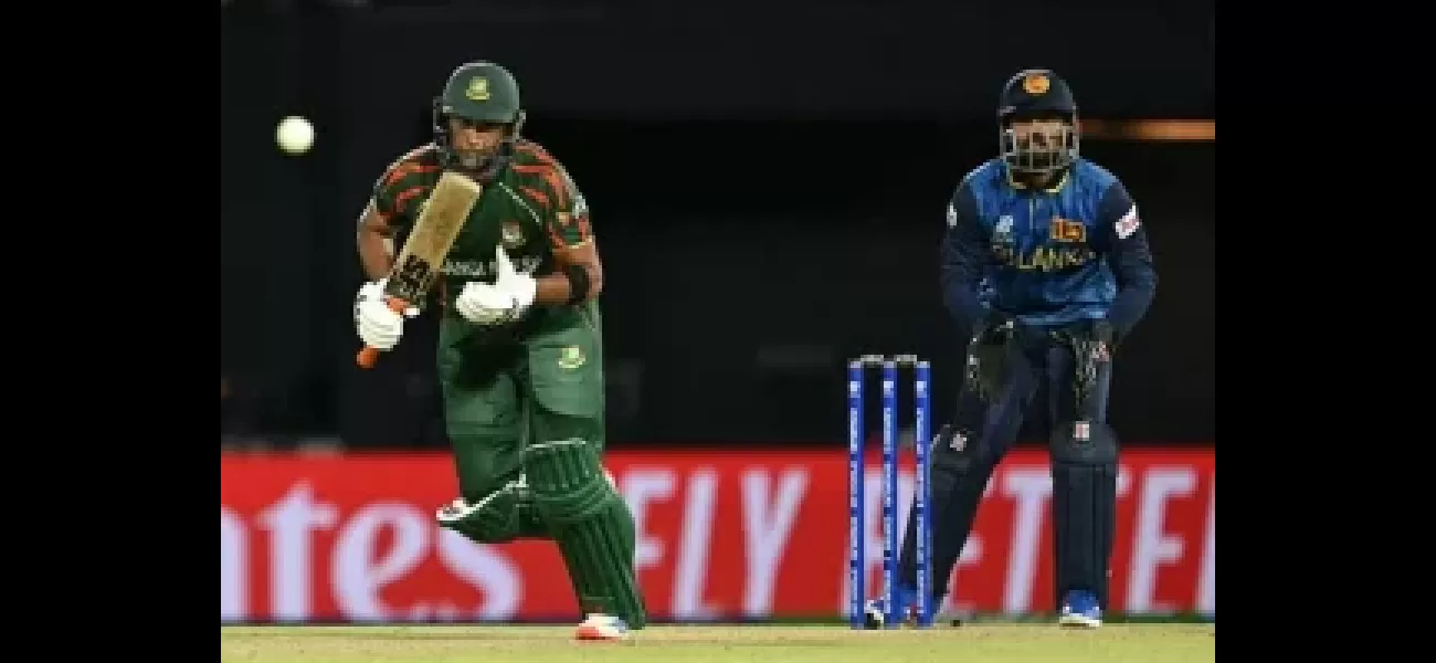 Bangladesh defeats Sri Lanka by 2 wickets in T20 World Cup.