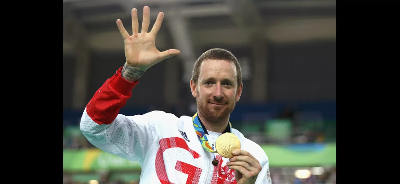 British cyclist Bradley Wiggins may have to make a difficult choice after being declared bankrupt despite his success at the Olympics.