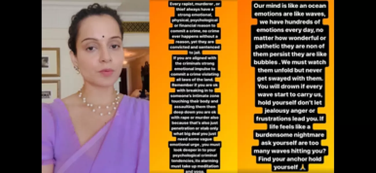 Kangana Ranaut reacts to public support for CISF constable who slapped her.