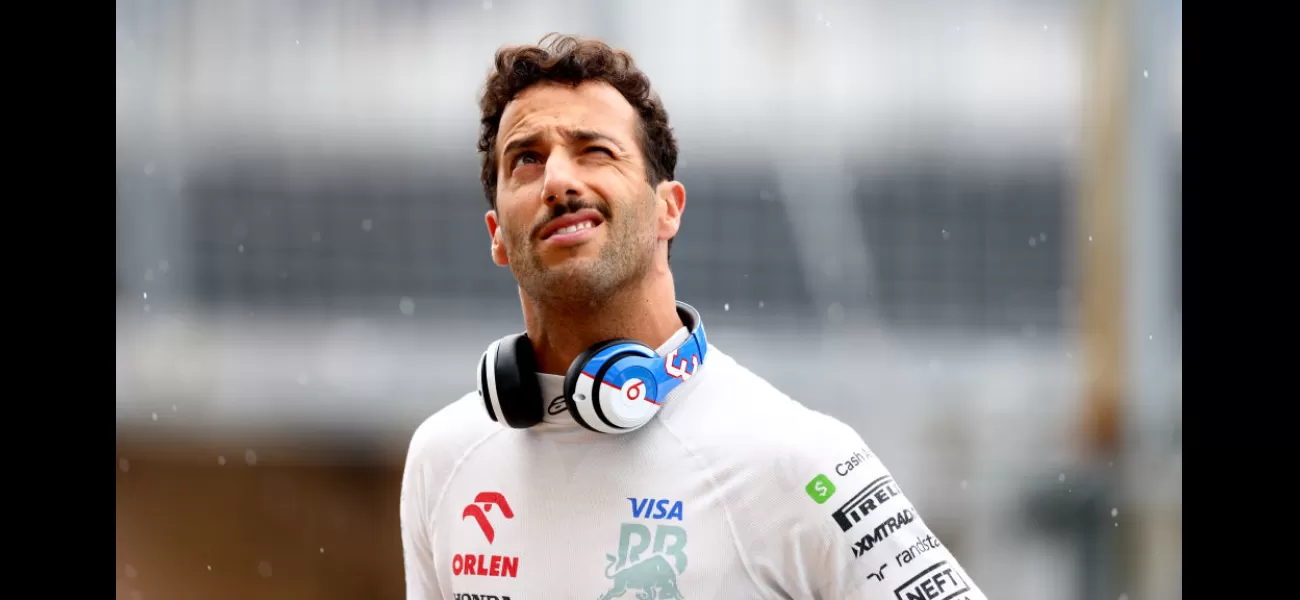 F1 champion's crushing defeat of Daniel Ricciardo on live TV leaves fans stunned.