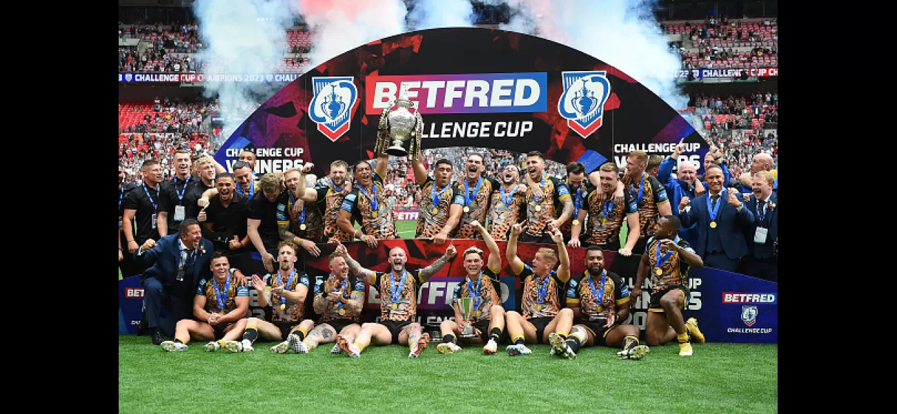 The Challenge Cup final will start at 3.07pm.