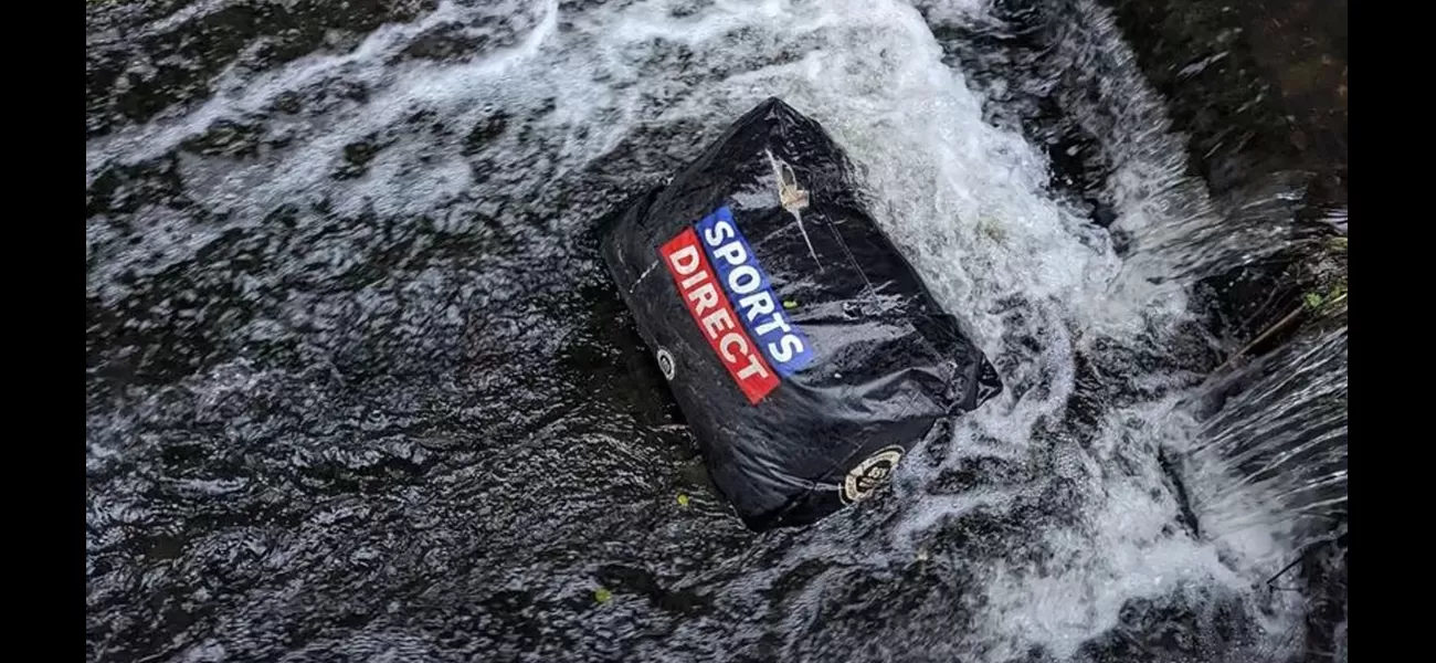 10 dogs drowned in canal, stuffed in a Sports Direct bag.