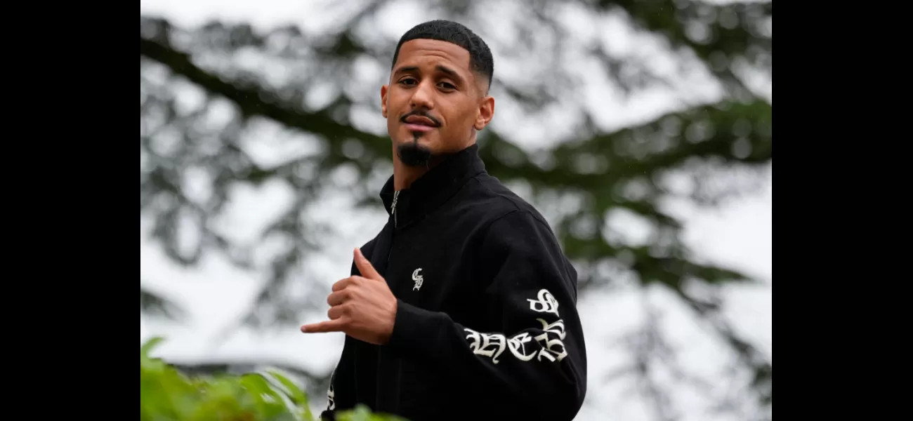 Saliba declares rival Premier League team as the top contender.