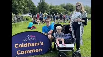 A new mother went on a parkrun with her baby only 12 days after giving birth.