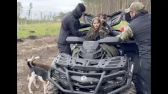 Lost kids found safe after dogs chased away wolves in 96-hour forest ordeal.