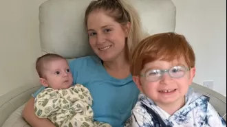 Pop star feared losing child during live performance.