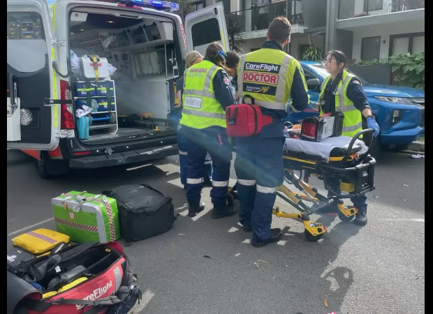 Young child taken to hospital after being struck by vehicle in western Sydney