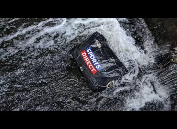 10 dogs drowned in canal, stuffed in a Sports Direct bag.