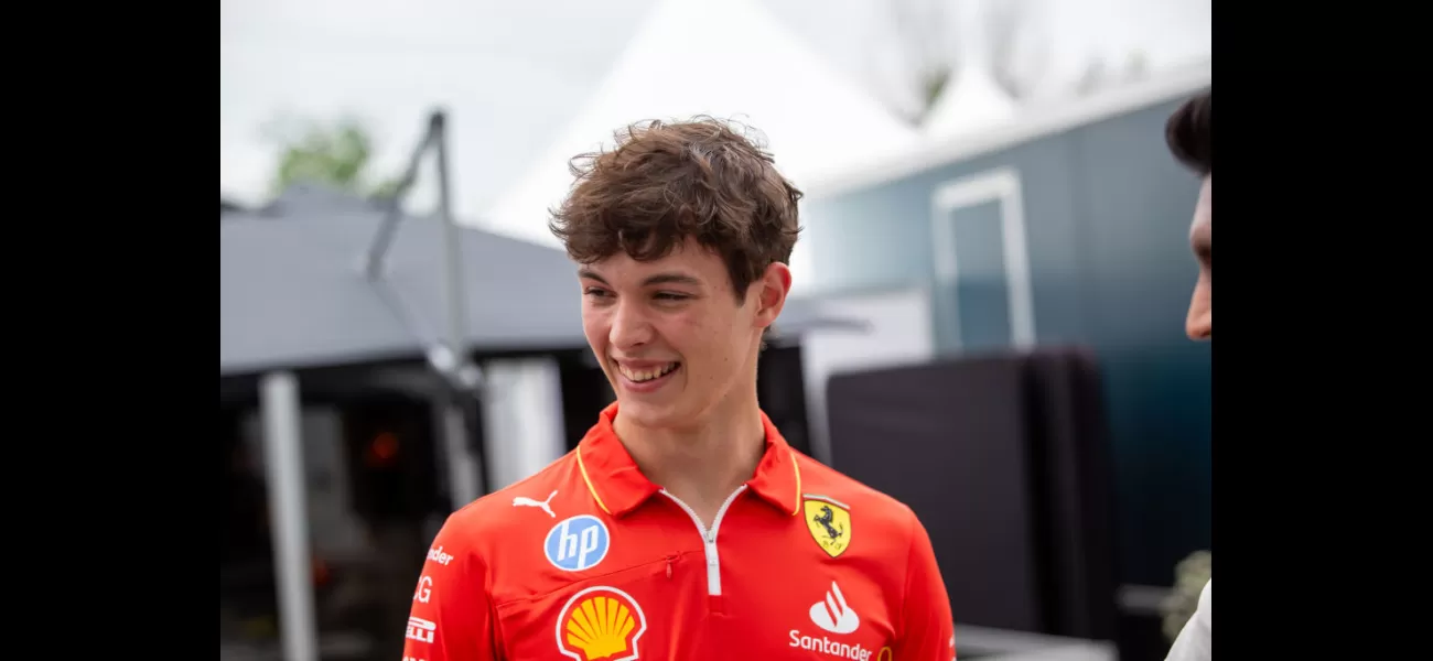 Teen Oliver Bearman to join F1 with Haas in 2025.