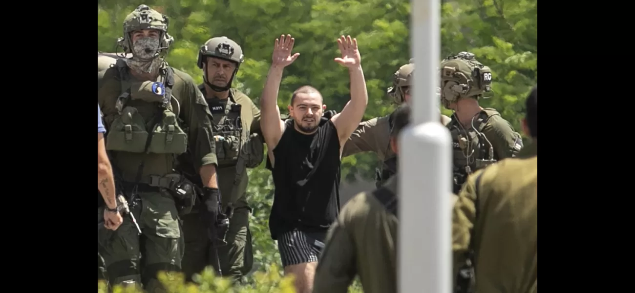 Israel saves four hostages taken by Hamas in October 7 attack.