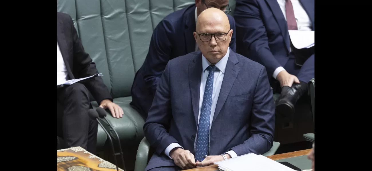 Opposition leader promises to abandon climate target in upcoming election.