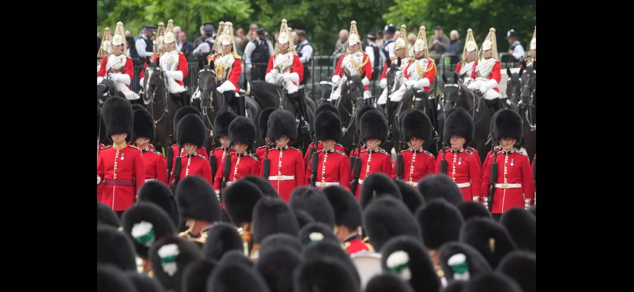 Princess Kate sorry for missing Irish Guards' final rehearsal before King Charles III's birthday parade.