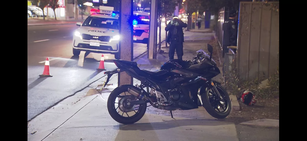 Adelaide motorcyclist stabbed in road rage altercation.