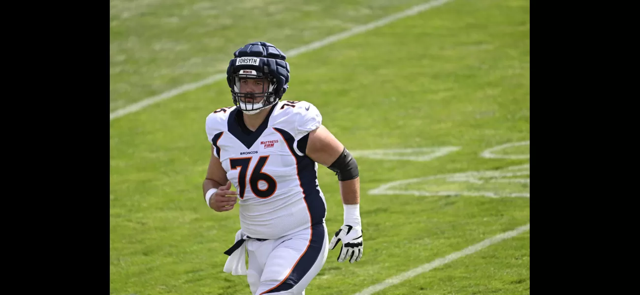 Broncos player Alex Forsyth carries on his father's legacy while competing for the starting center position.