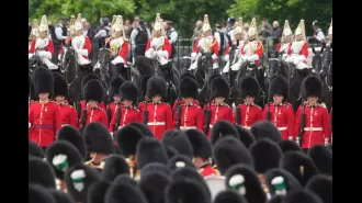 Princess Kate sorry for missing Irish Guards' final rehearsal before King Charles III's birthday parade.