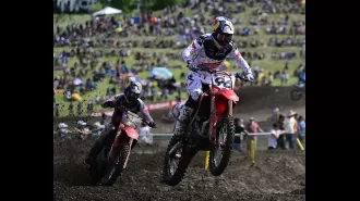 Jett Lawrence and Haiden Deegan claim victory at the 20th Thunder Valley National motocross event.