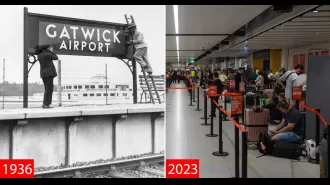 Gatwick's transformation into a major airport with 40 million passengers.