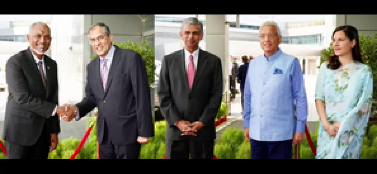Maldives President Muizzu and Mauritius PM Jugnauth arrive in Delhi for Modi's oath ceremony.