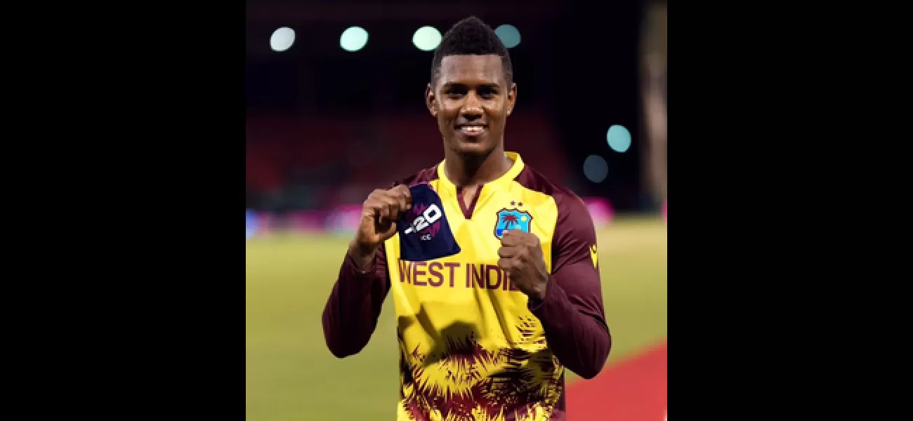West Indies secure a commanding victory over Uganda thanks to Hosein's five-wicket haul in the T20 World Cup.