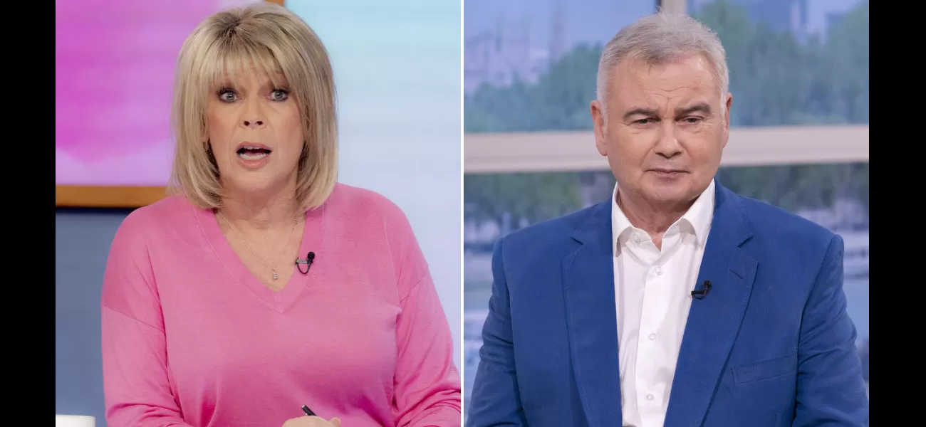 Ruth Langsford heartbroken over discovering Eamonn Holmes' messages to another woman prior to divorce announcement.