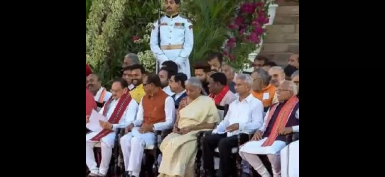 33 new members in Modi's third term as prime minister, including 6 from established political families.