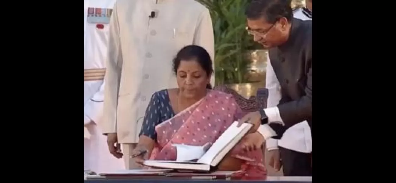 Seven women, including Nirmala Sitharaman, have been included in the new council of ministers, while Smriti Irani and Meenakshi Lekhi have been dropped.