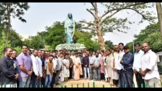 Odisha commemorates 93rd birth anniversary of first female CM Nandini Satpathy.