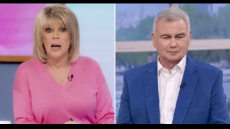 Ruth Langsford heartbroken over discovering Eamonn Holmes' messages to another woman prior to divorce announcement.