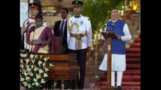 Modi takes oath as PM for third time, 5 allies each get one Cabinet position.