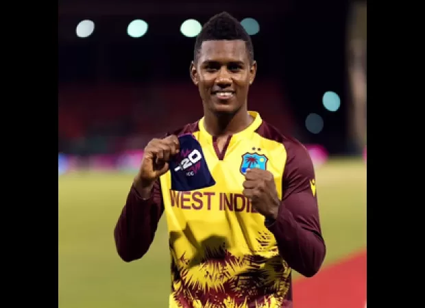 West Indies secure a commanding victory over Uganda thanks to Hosein's five-wicket haul in the T20 World Cup.