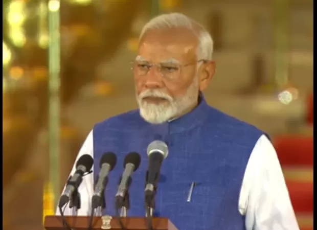 Narendra Modi takes oath as PM for third consecutive term.