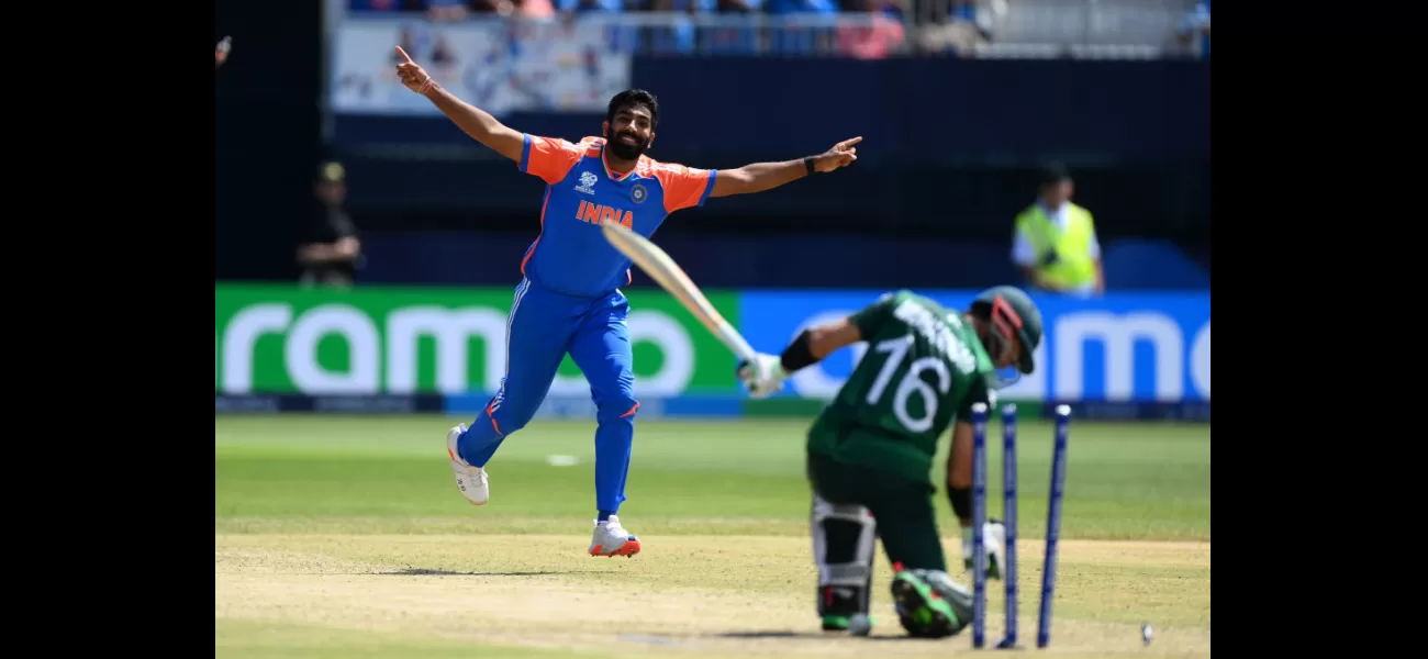 Rohit Sharma applauds Jasprit Bumrah's performance in India's T20 World Cup victory against Pakistan.