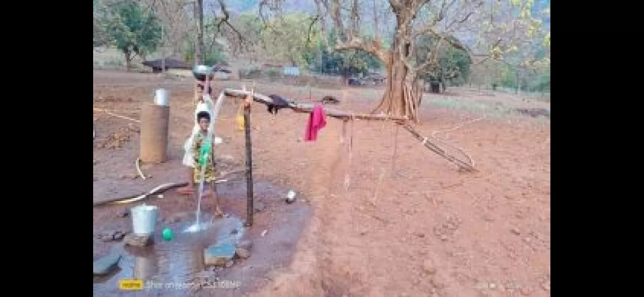 Keonjhar indigenous people use creative solution to overcome water shortage.