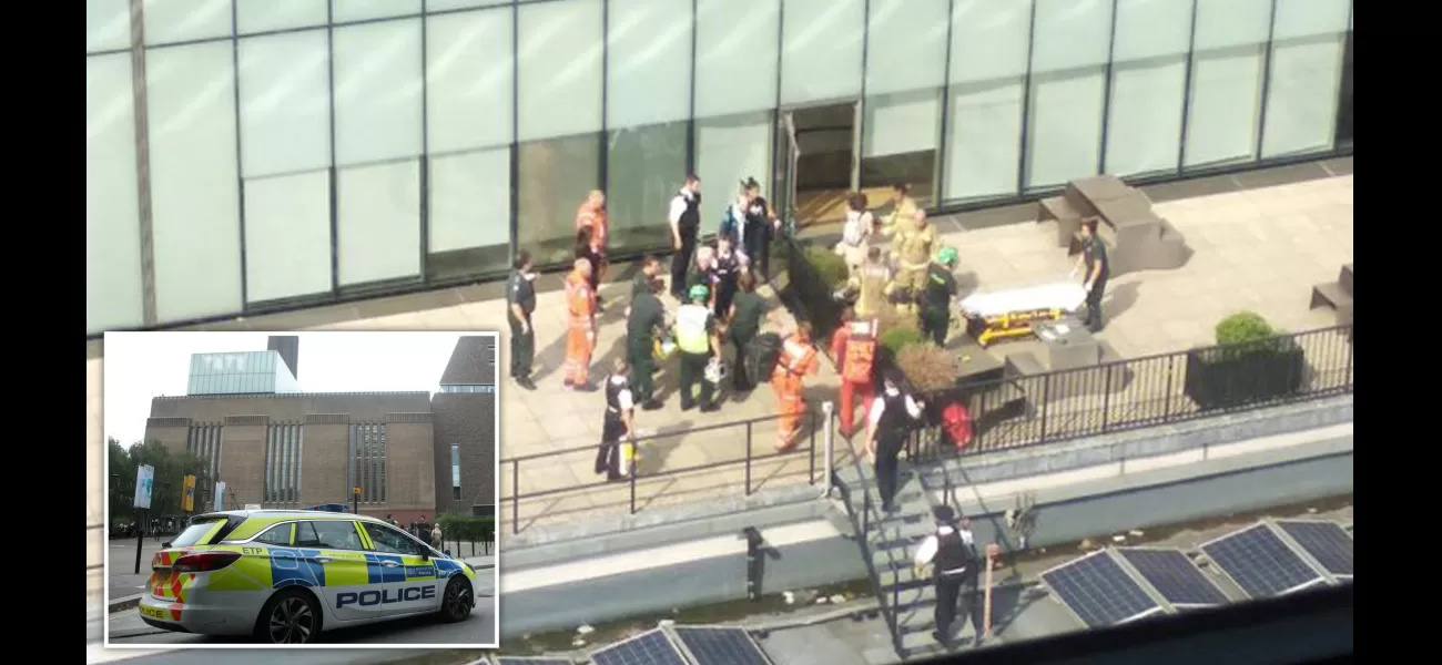 Child previously injured in Tate Modern fall now independent.