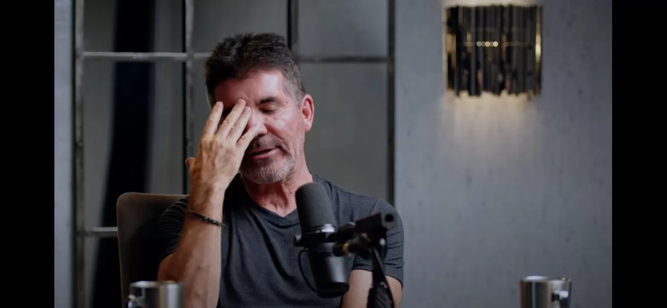 Simon Cowell cried over the toughest experience of his life.