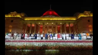 Modi's third council of ministers has 72 members, 9 fewer than the maximum allowed. See the full list here.