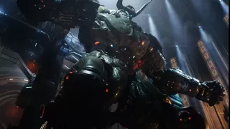 Doom: The Dark Ages is available on Xbox and PS5, with a very heavy metal aesthetic.