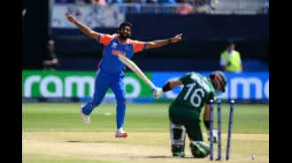 Rohit Sharma applauds Jasprit Bumrah's performance in India's T20 World Cup victory against Pakistan.