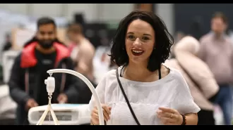 Actress from Traitors show buying necessities after announcing Conor Maynard as father of her unborn child.