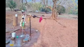Keonjhar indigenous people use creative solution to overcome water shortage.