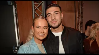 Molly-Mae Hague makes fun of her partner Tommy Fury for his embarrassing mistake at Soccer Aid.
